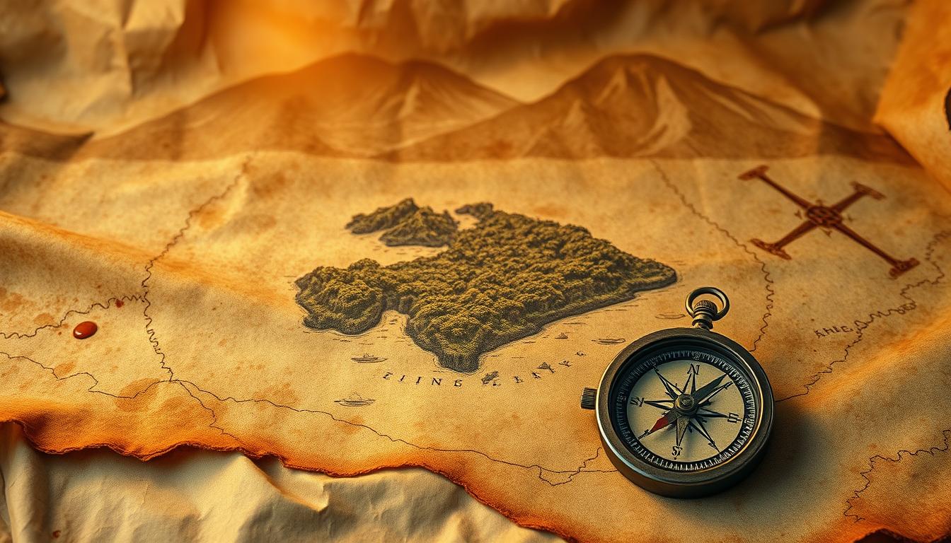 Drawing a Treasure Map – Sparkly Plot